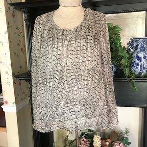 Max Volmary silk blouse